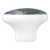 Claude Monet - Sailboot in Le Petit-Gennevilliers Keramische Knop (Zijkant)