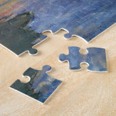 Claude Monet - Sailboot in Le Petit-Gennevilliers Legpuzzel (Zijkant)