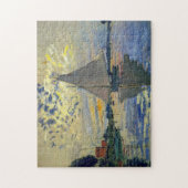 Claude Monet - Sailboot in Le Petit-Gennevilliers Legpuzzel (Verticaal)