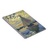 Claude Monet - Sailboot in Le Petit-Gennevilliers Notitieboek (Rechterzijde)