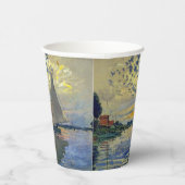 Claude Monet - Sailboot in Le Petit-Gennevilliers Papieren Bekers (Rechts)