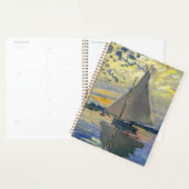 Claude Monet - Sailboot in Le Petit-Gennevilliers Planner (Display)