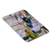 Claude Monet - Sailboten op de Seine Magneet (Rechterzijde)