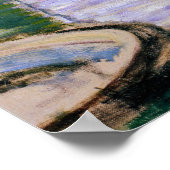 Claude Monet - Sailboten op de Seine Poster (Hoek)