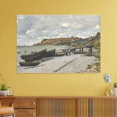 Claude Monet | Sainte-Adresse, 1867 Canvas Afdruk (Insitu (Woonkamer))