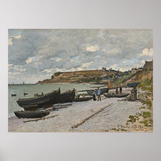 Claude Monet | Sainte-Adresse, 1867 Poster (Voorkant)