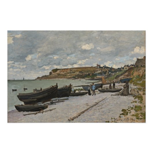 Claude Monet | Sainte-Adresse, 1867 Poster (Voorkant)