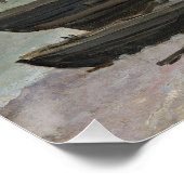 Claude Monet | Sainte-Adresse, 1867 Poster (Hoek)