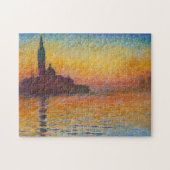 Claude Monet - San Giorgio Maggiore bij schemering Legpuzzel (Horizontaal)