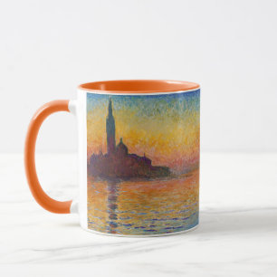 Claude Monet - San Giorgio Maggiore bij schemering Mok