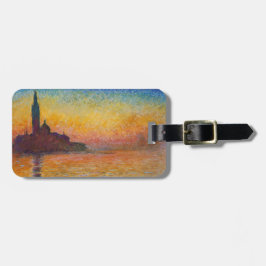 Claude Monet - San Giorgio Maggiore in Dusk Bagagelabel