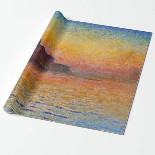 Claude Monet - San Giorgio Maggiore in Dusk Cadeaupapier (Uitgerold)