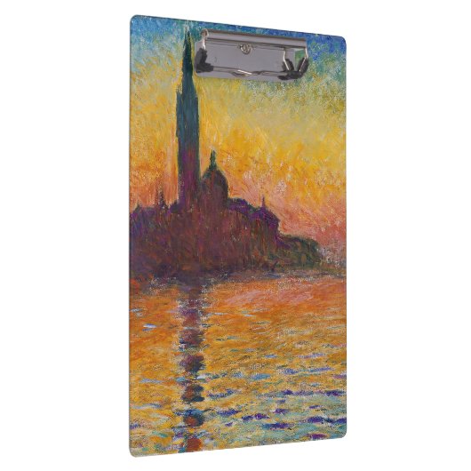 Claude Monet - San Giorgio Maggiore in Dusk Klembord (Rechts)
