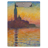 Claude Monet - San Giorgio Maggiore in Dusk Klembord (Voorkant)
