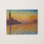 Claude Monet - San Giorgio Maggiore in Dusk Legpuzzel (Horizontaal)