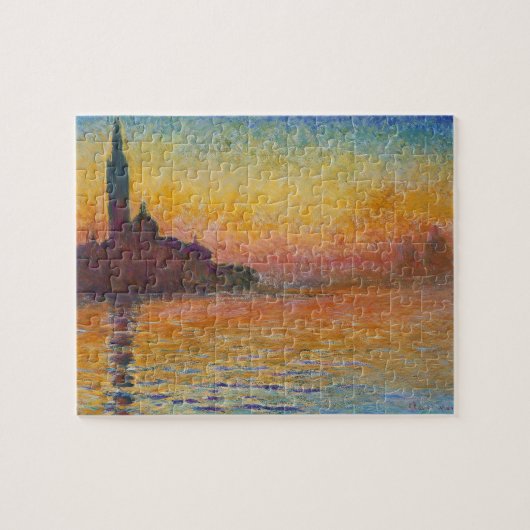 Claude Monet - San Giorgio Maggiore in Dusk Legpuzzel (Horizontaal)