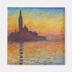 Claude Monet - San Giorgio Maggiore in Dusk Magneet