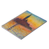 Claude Monet - San Giorgio Maggiore in Dusk Notitieboek (Linkerzijde)