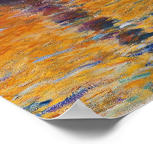 Claude Monet - San Giorgio Maggiore in Dusk Poster (Hoek)