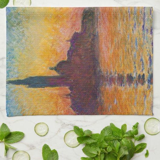 Claude Monet - San Giorgio Maggiore in Dusk Theedoek (Gevouwen)