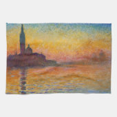 Claude Monet - San Giorgio Maggiore in Dusk Theedoek (Horizontaal)