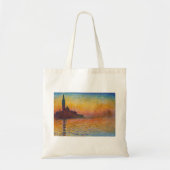 Claude Monet - San Giorgio Maggiore in Dusk Tote Bag (Voorkant)