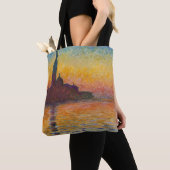 Claude Monet - San Giorgio Maggiore in Dusk Tote Bag (Dichtbij)