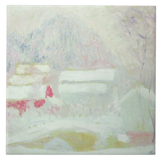 Claude Monet | Sandviken, Noorwegen Tegeltje (Voorkant)