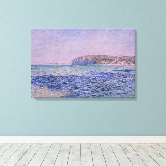 Claude Monet - Schaduwen over het Zee Canvas Afdruk (Insitu (Houten vloer))