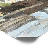 Claude Monet. Schepen die op de zegen in Rouen rij Perfect Poster (Hoek)