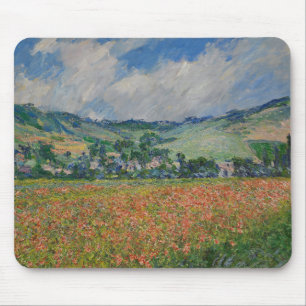 Claude Monet Schilderen, Poppy Field bij Giverny Muismat