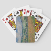 Claude Monet Schilderen, Poppy Field bij Giverny Pokerkaarten (Achterkant)