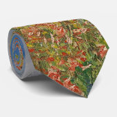 Claude Monet Schilderen, Poppy Field bij Giverny Stropdas (Opgerold)