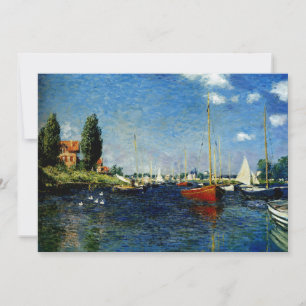 Claude Monet schilderij, Argenteuil Kaart