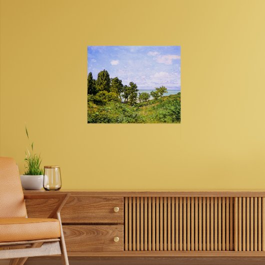 Claude Monet schilderij, Door het Zee, Poster (Woonkamer 2)