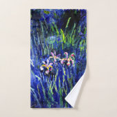 Claude Monet schilderij, Irises Bad Handdoek (Handdoek)
