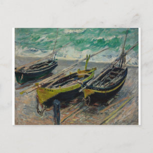 Claude Monet Schilderij Oliedoek Artistieke Natuur Briefkaart