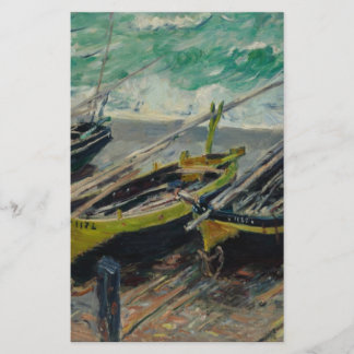 Claude Monet Schilderij Oliedoek Artistieke Natuur Briefpapier