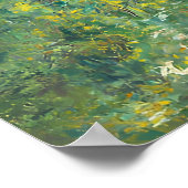 Claude Monet schilderij Poster (Hoek)