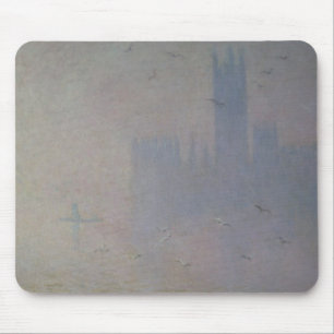 Claude Monet   Seagulls over de woningen van het P Muismat