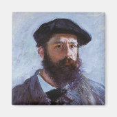 Claude Monet Self-Portrait Magneet (Voorkant)
