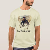 Claude Monet Self Portrait T-shirt (Voorkant)