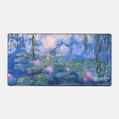 Claude Monet Shades van Blue Water Lilies Bureaumat (Voorkant)