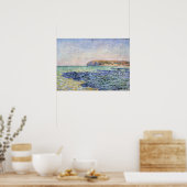 Claude Monet Shadows op het Zee, The Cliffs Poster (Keuken)