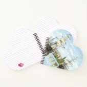 Claude Monet. Ships Riding on the Seine at Rouen Notitieboek (Binnen)