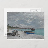 Claude Monet Sky Clouds Boten Schepen Zee Oceaan Briefkaart (Voorkant / Achterkant)