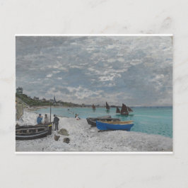 Claude Monet Sky Clouds Boten Schepen Zee Oceaan Briefkaart