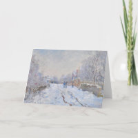 Claude Monet // Sneeuw in Argenteuil