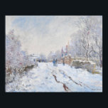 CLAUDE MONET - Sneeuw in Argentinië (1874) Poster<br><div class="desc">Sneeuw in Argenteuil (Frans: Rue sous la neige,  Argenteuil) is een olie-op-canvas landschapsschilderij van de impressionistische kunstenaar Claude Monet. Het is de grootste van niet minder dan achttien werken die Monet beschilderde van zijn woonplaats Argentijnse gemeente,  terwijl het in de winter van 1874-1875 onder een deken van sneeuw stond.</div>