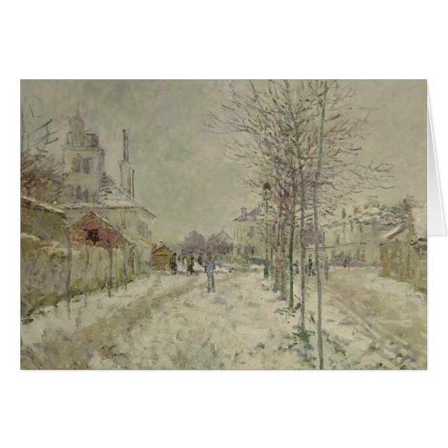 Claude Monet | Sneeuweffect (Voorkant Horizontaal)